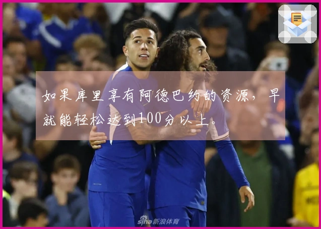 如果库里享有阿德巴约的资源，早就能轻松达到100分以上。