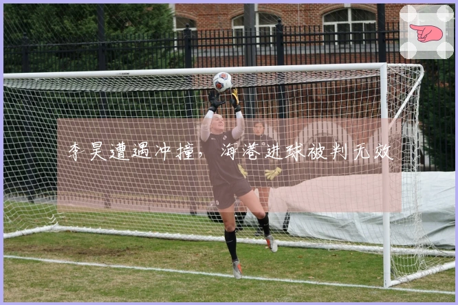 李昊遭遇冲撞，海港进球被判无效